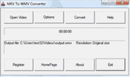 MKV To WMV Converter screenshot